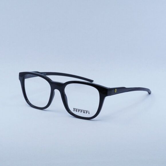 🕶️ New Ferrari Scuderia FZ8006 501 Eyeglasses - Black Frame - Picture 1 of 10